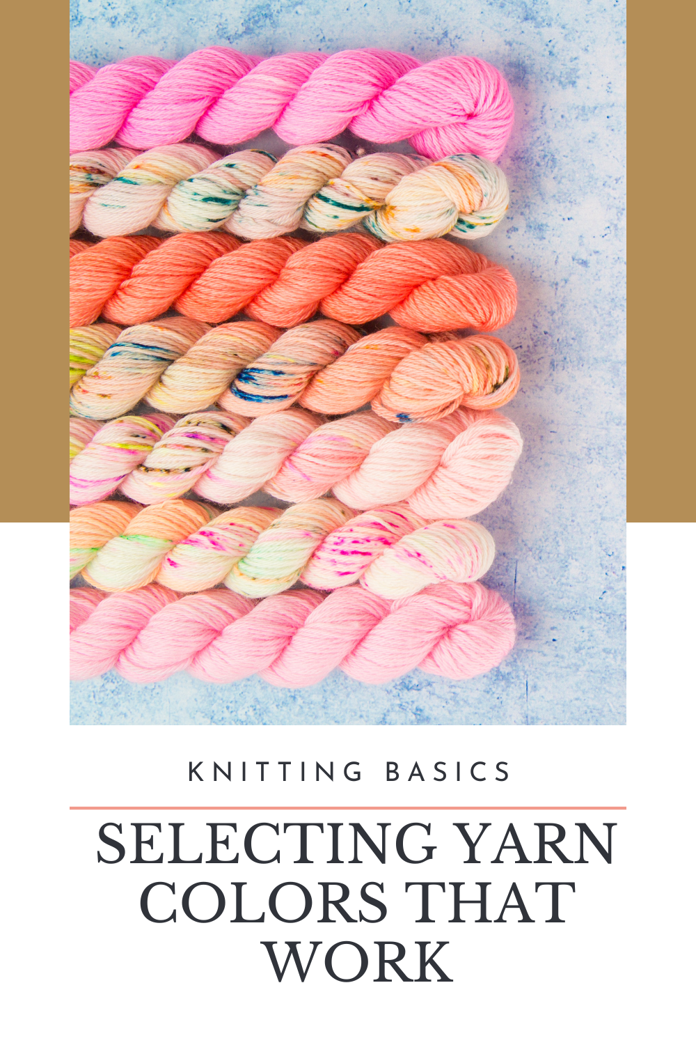 How to pick yarn colors that WORK for any project!