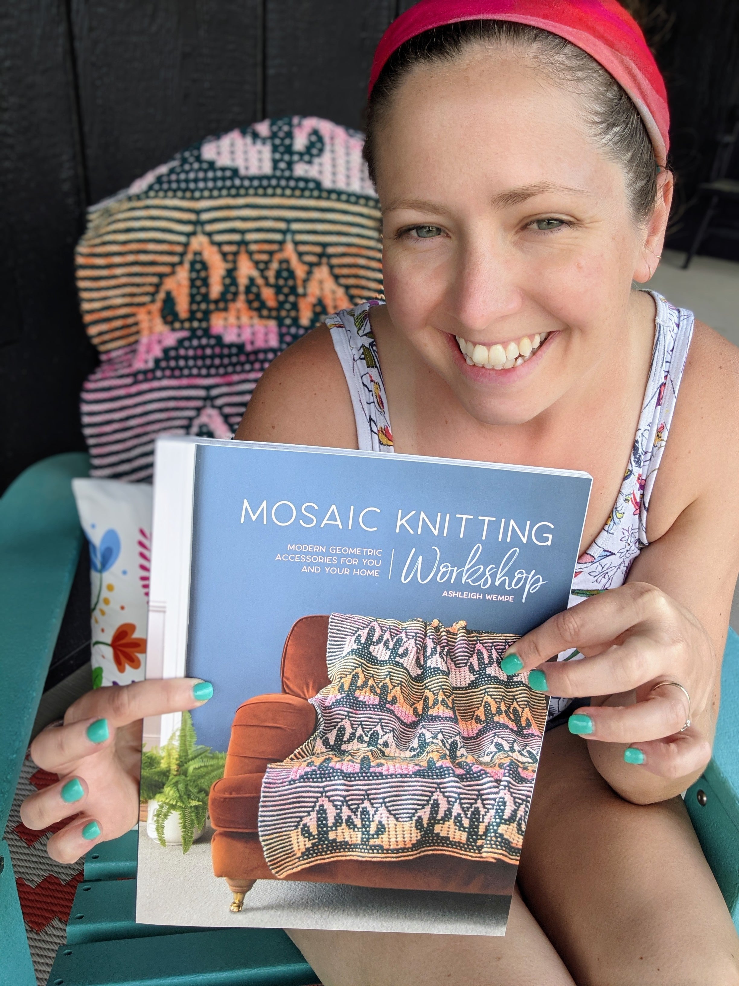 EXCLUSIVE: Author Signed Copy of "Mosaic Knitting Workshop"