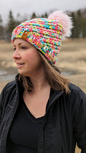 Marshmallow Twist Beanie