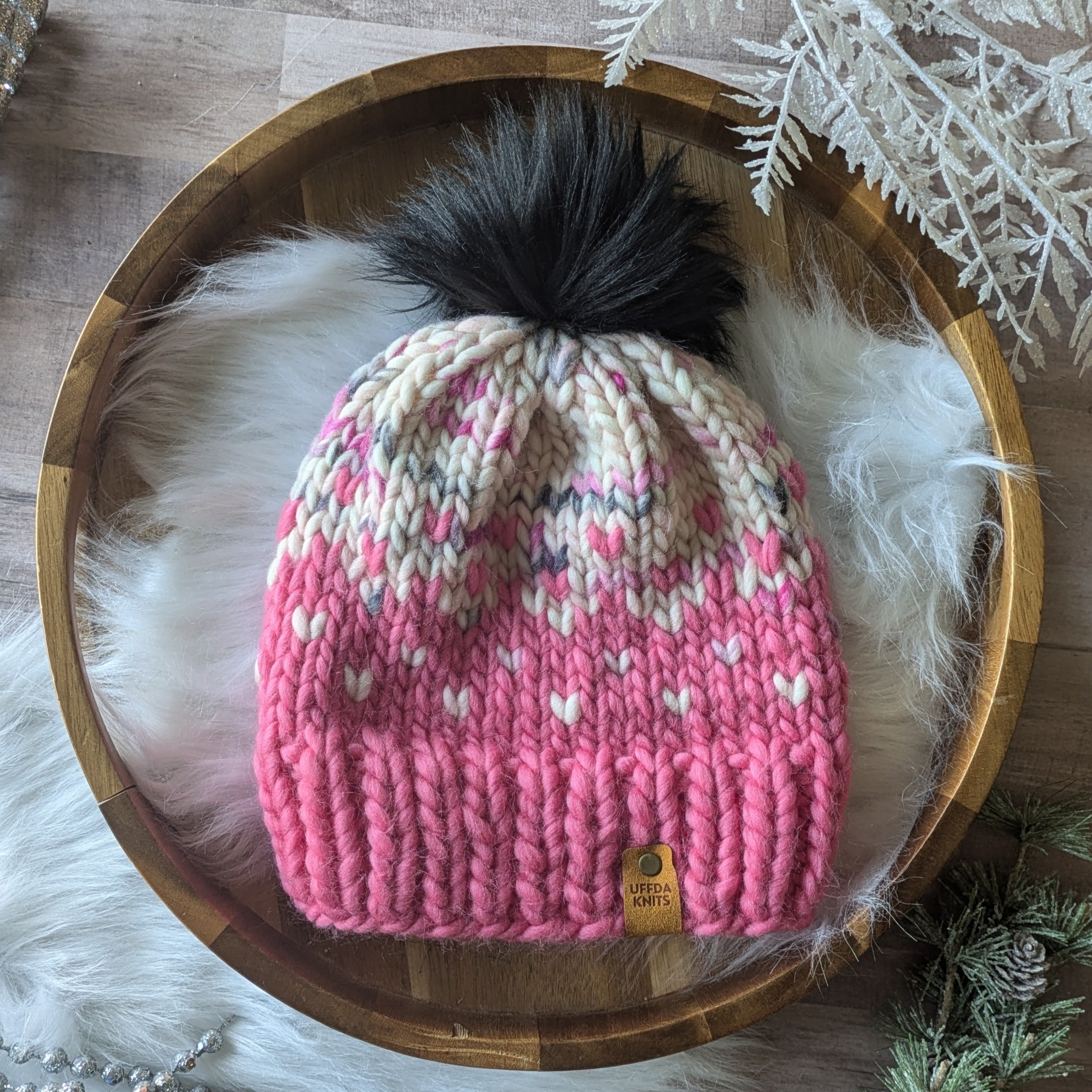 Pink Primaveral Beanie