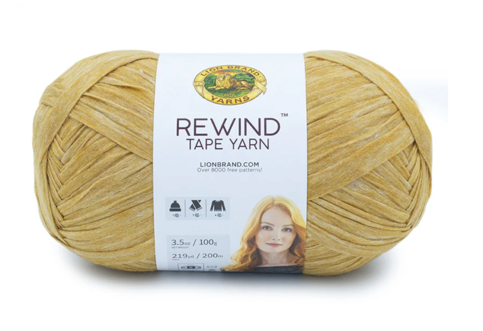 Lion Brand Rewind Yarn - Citronella