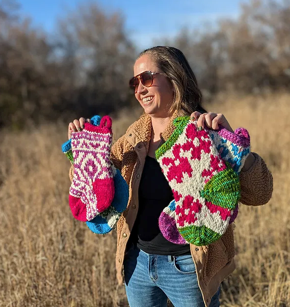 Merry and Very Bright Stockings