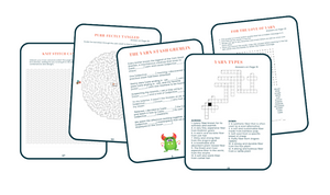 Stitch N Solve: A Knit-Tastic Game Book