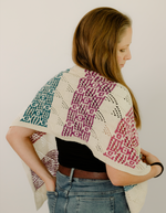 Load image into Gallery viewer, Lattice and Latte Shawl
