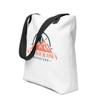 Load image into Gallery viewer, Knit Your Own Adventure Tote Bag (Multi Color Logo)
