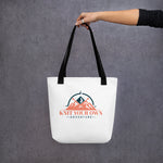 Load image into Gallery viewer, Knit Your Own Adventure Tote Bag (Multi Color Logo)
