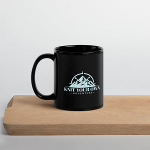 Knit Your Own Adventure Mug (Blue Logo)