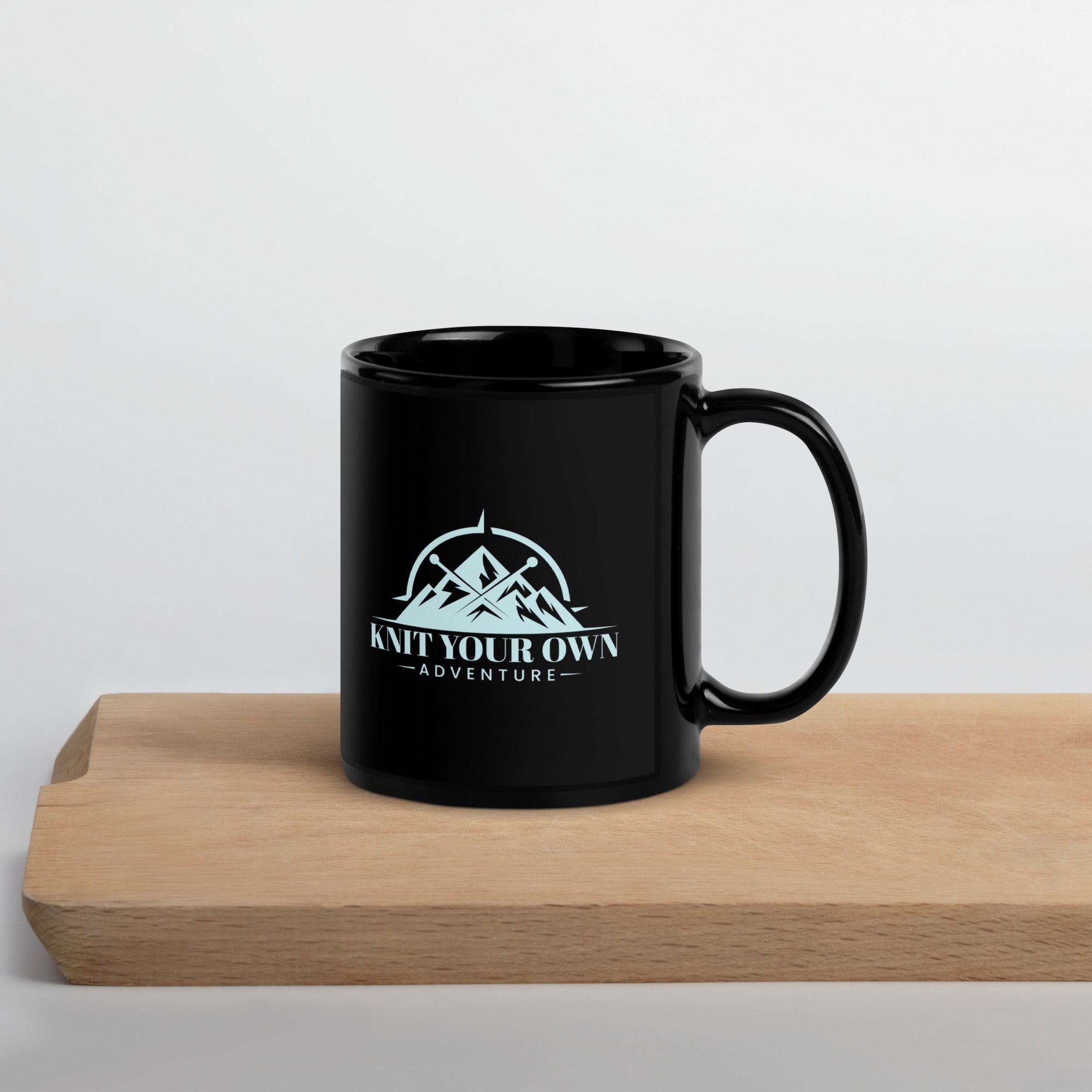 Knit Your Own Adventure Mug (Blue Logo)