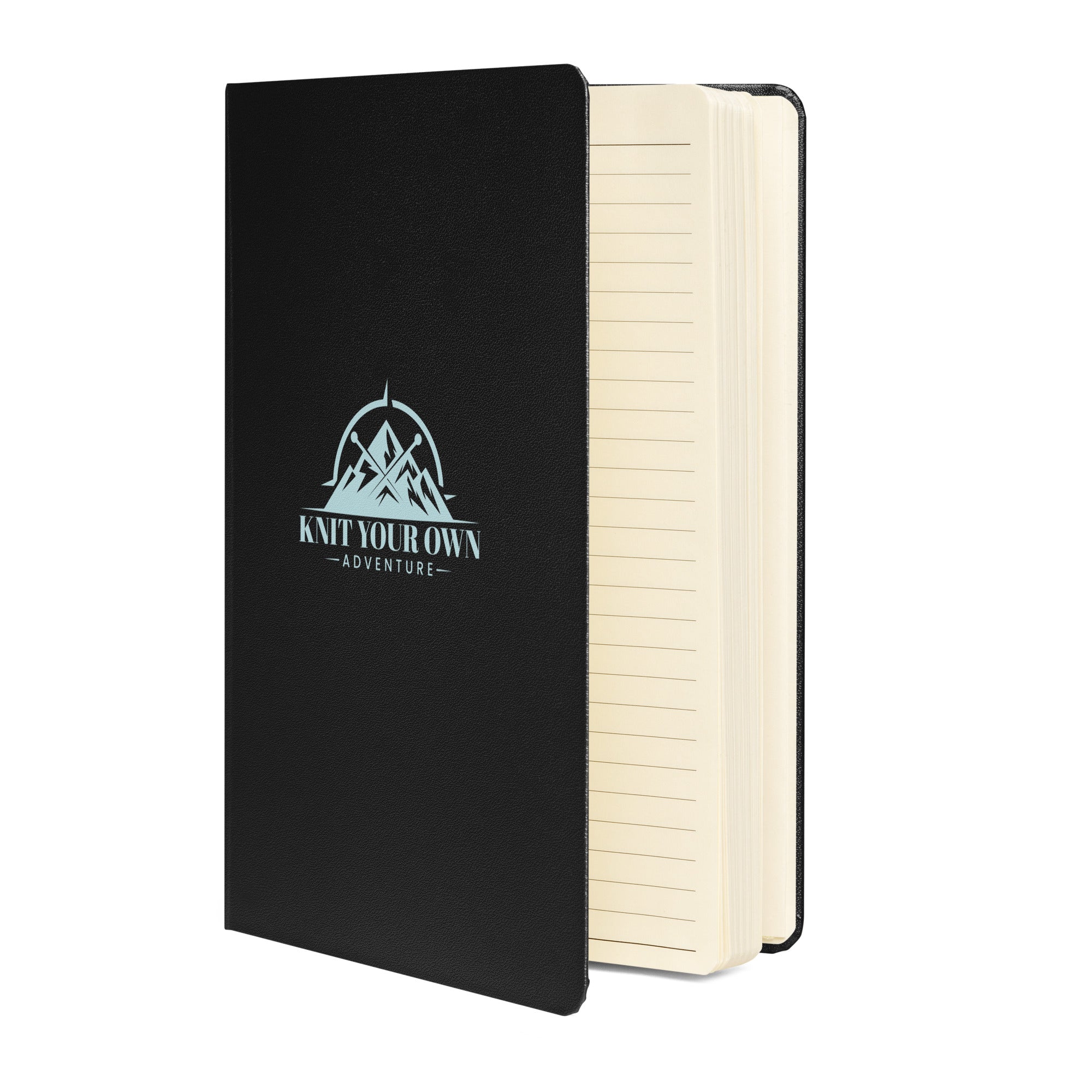 Knit Your Own Adventure Notebook (Blue Logo)