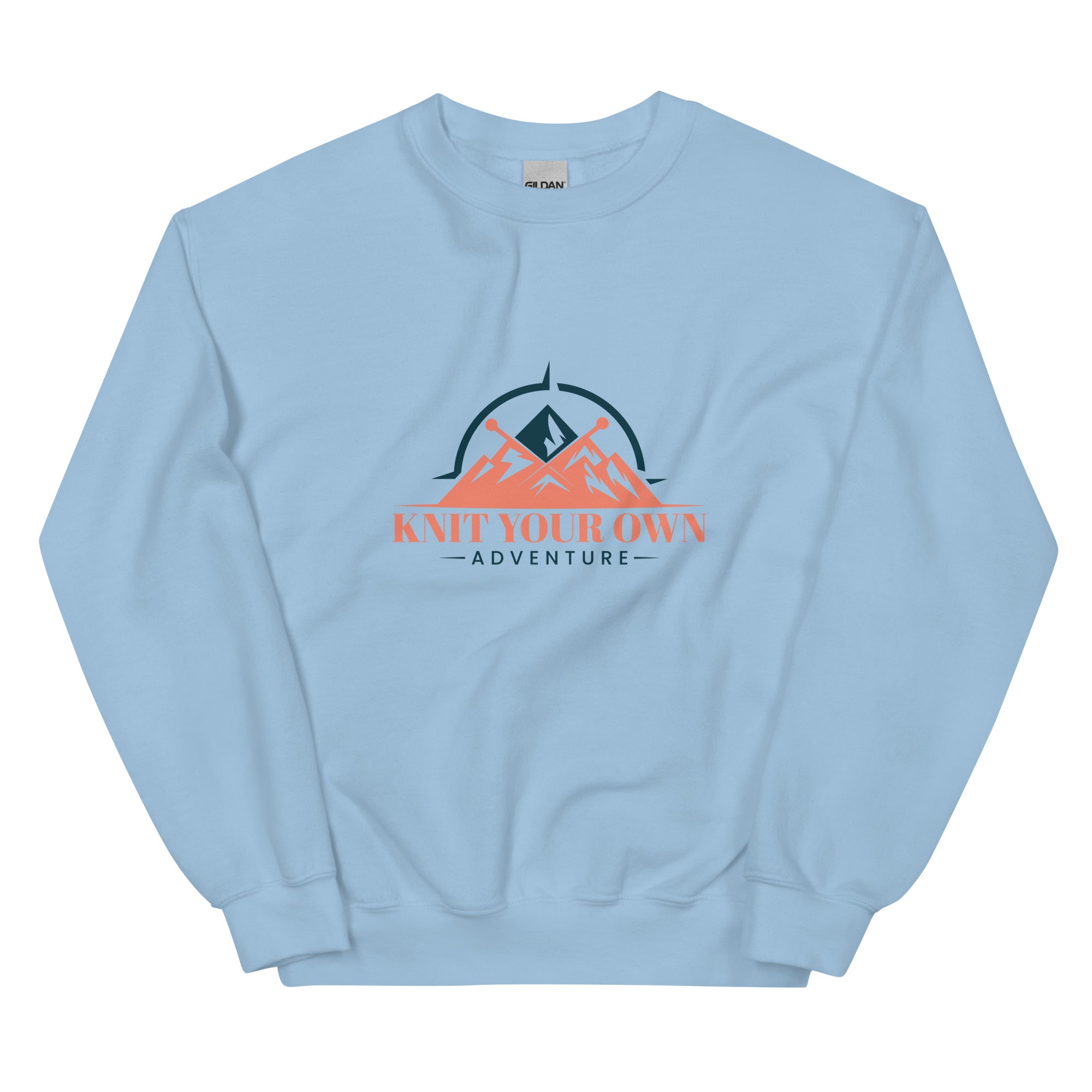 Knit Your Own Adventure Sweatshirt (Multi Color Logo)