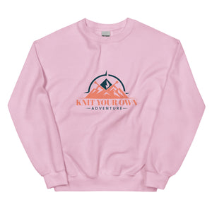 Knit Your Own Adventure Sweatshirt (Multi Color Logo)