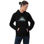 Load image into Gallery viewer, Knit Your Own Adventure Hoodie (Blue Logo)
