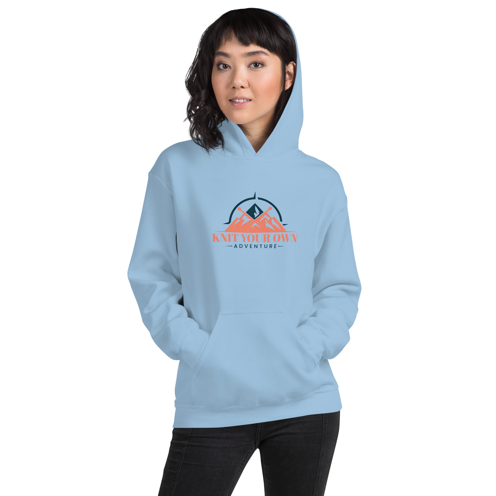 Knit Your Own Adventure Hoodie (Multi Color Logo)