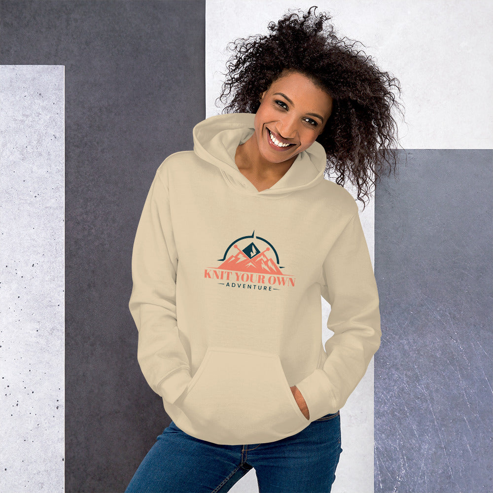 Knit Your Own Adventure Hoodie (Multi Color Logo)