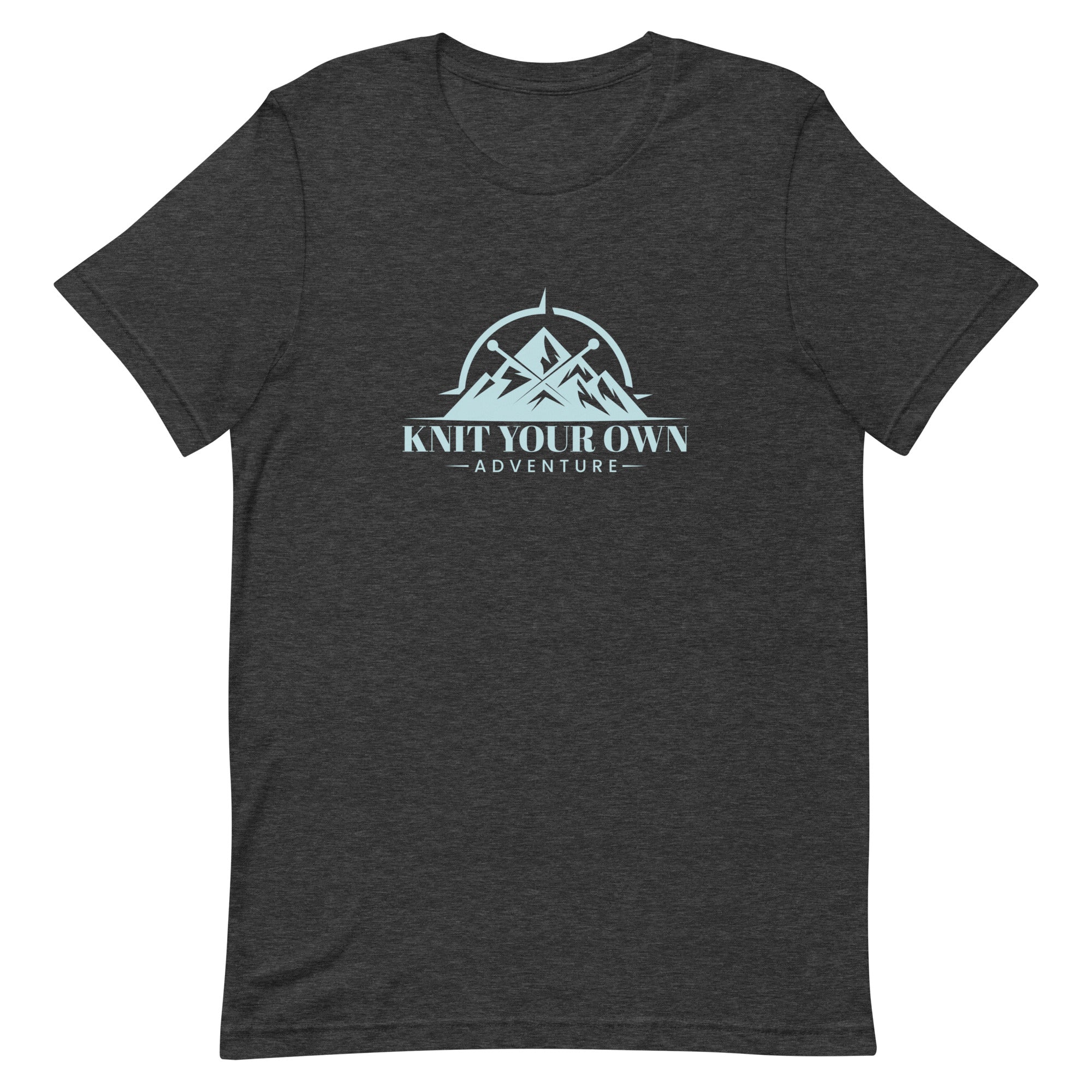 Knit Your Own Adventure Tee (Blue Logo)