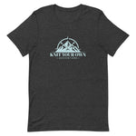 Load image into Gallery viewer, Knit Your Own Adventure Tee (Blue Logo)
