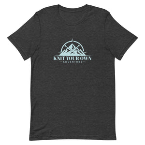 Knit Your Own Adventure Tee (Blue Logo)