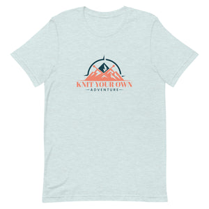 Knit Your Own Adventure Tee (Multi Color Logo)