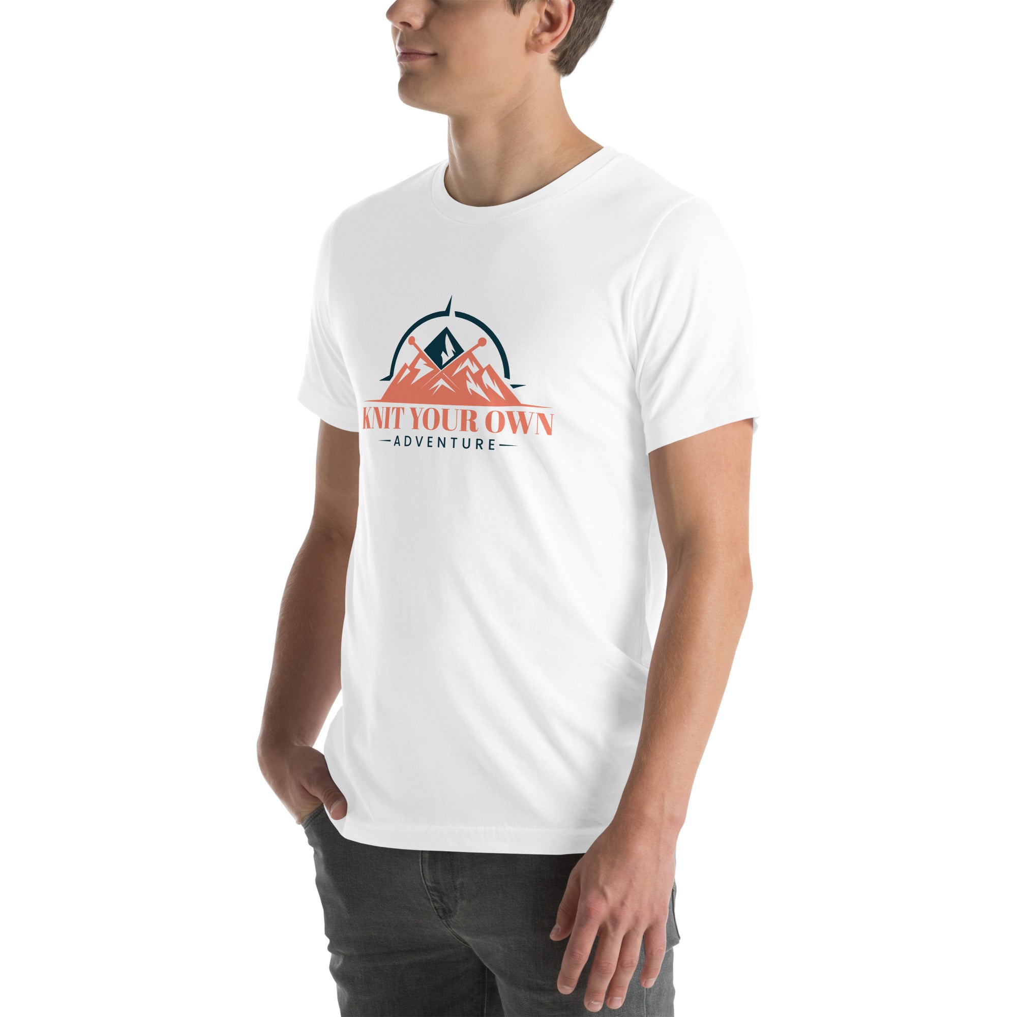 Knit Your Own Adventure Tee (Multi Color Logo)