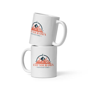 Knit Your Own Adventure Mug (Multi Color Logo)