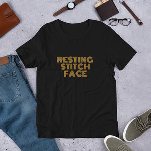 "Resting Stitch Face" Short Sleeve T-Shirt