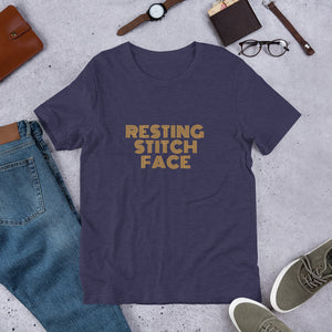 "Resting Stitch Face" Short Sleeve T-Shirt