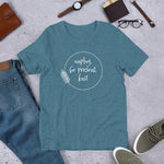 Load image into Gallery viewer, Unplug, Be Present, Knit Short Sleeve Tee
