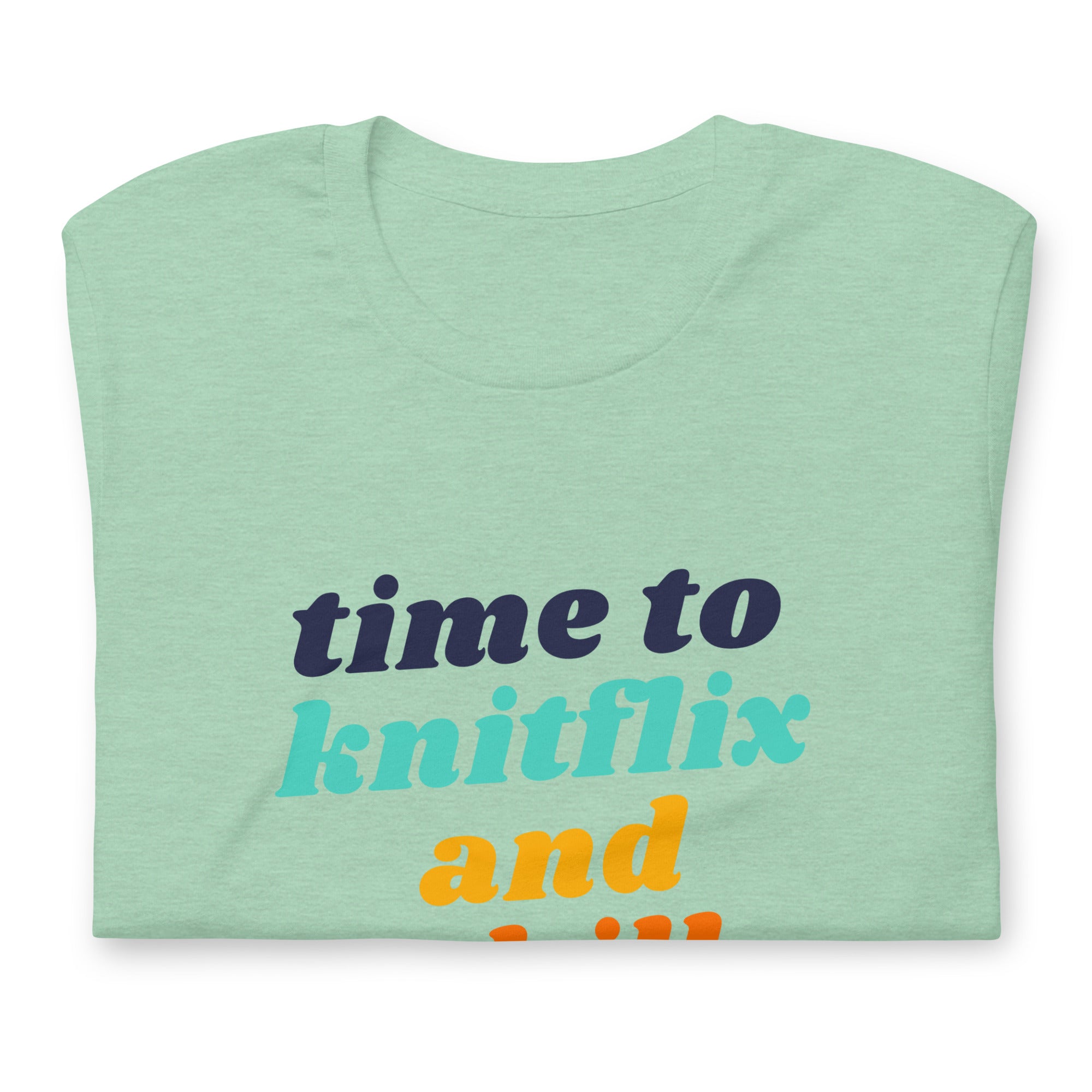 Knitflix and Chill Short Sleeve Tee
