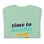 Load image into Gallery viewer, Knitflix and Chill Short Sleeve Tee
